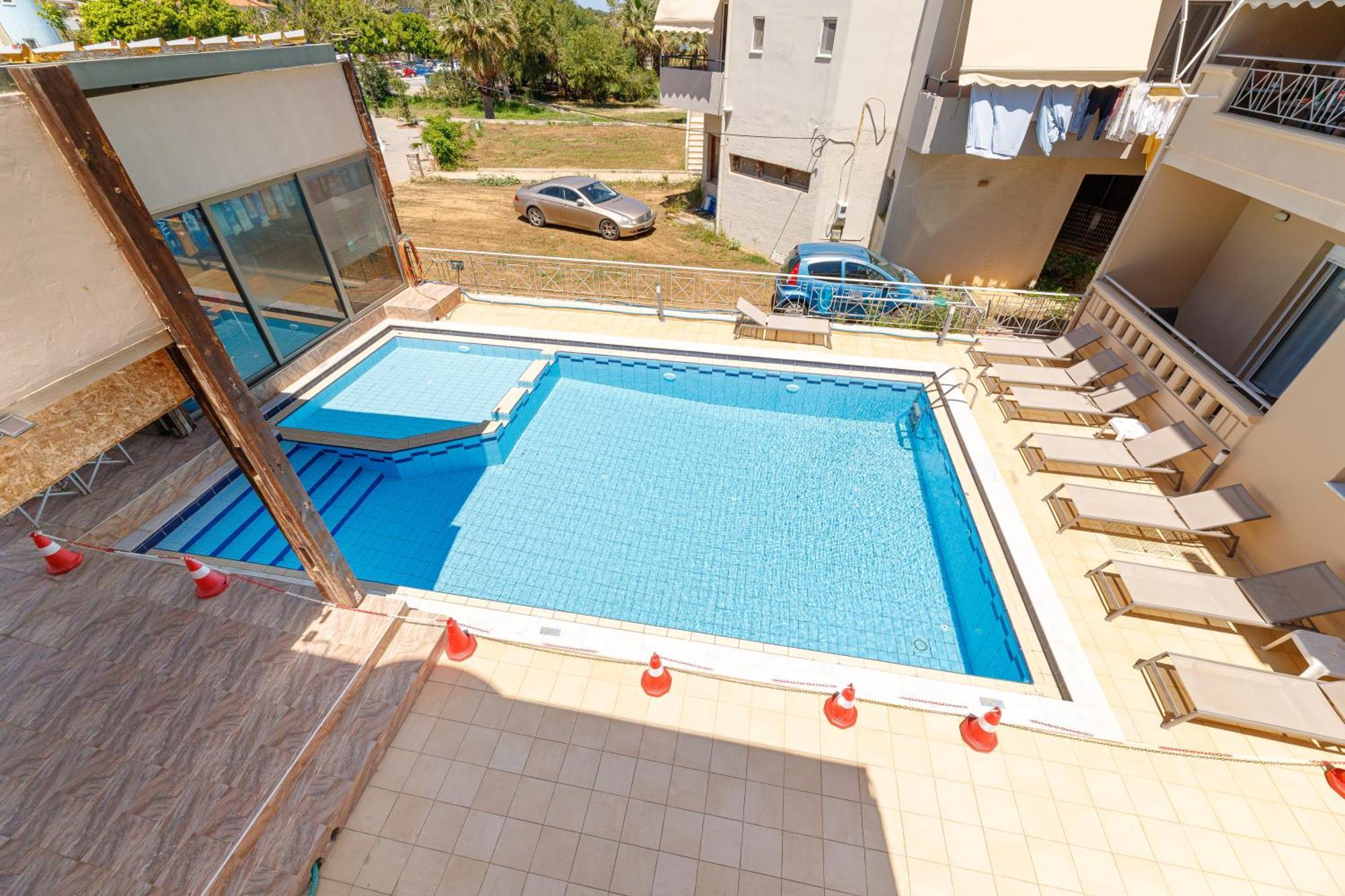 Sun Beach Apartments Kato Daratso Dış mekan fotoğraf